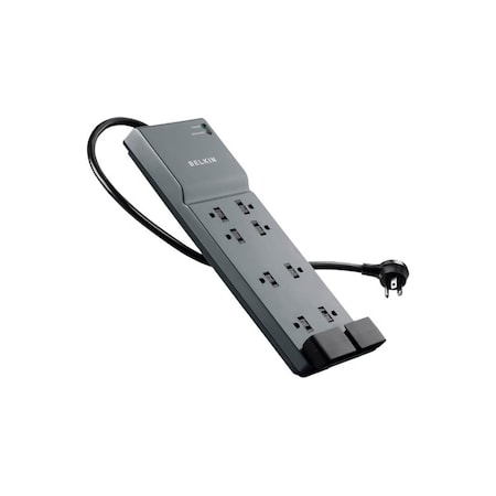 Fasttrack 8OT RA 3550J 6 CBMG Surge Protector, Gray, 3PK FA3764772